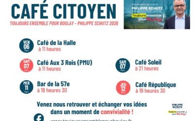 Cafés Citoyens à Boulay