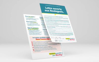 Lettre ouverte aux boulageois